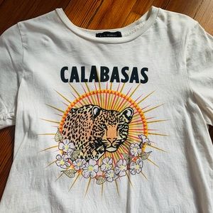 A white t-shirt from Pacsun